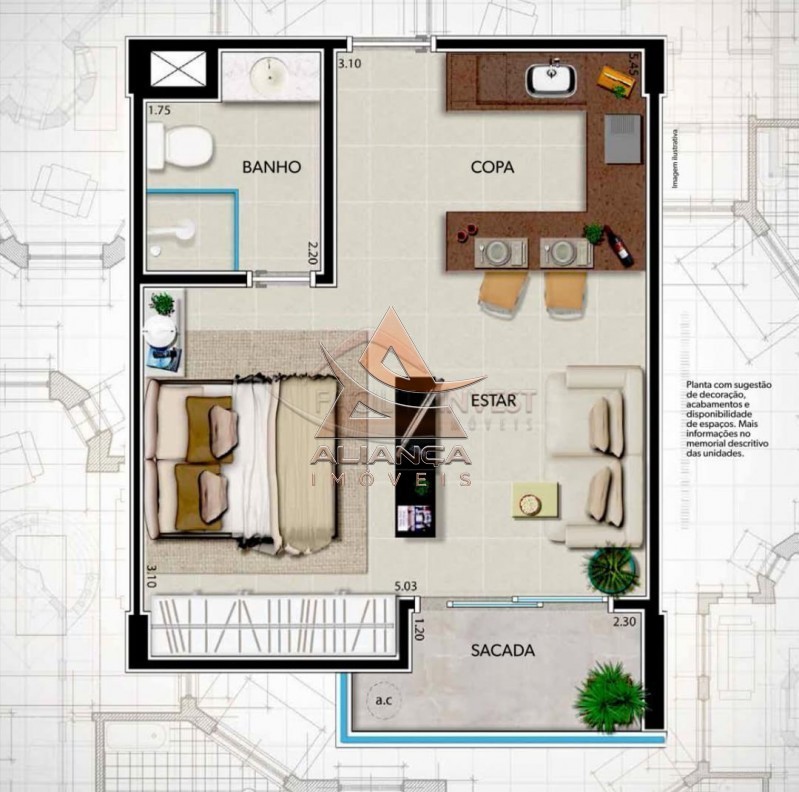 Apartamento para alugar com 1 quarto, 35m² - Foto 13