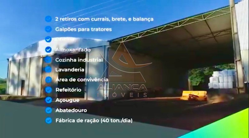 Aliança Imóveis - Imobiliária em Ribeirão Preto - SP - Fazenda  - Zona Rural - Caiapônia 