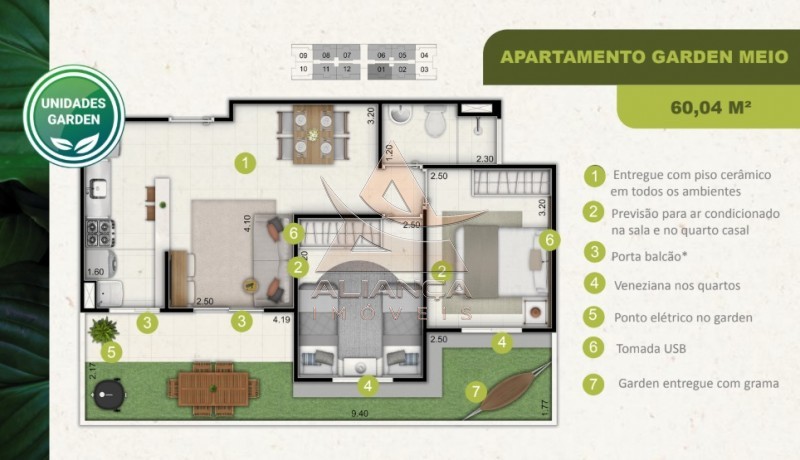 Aliança Imóveis - Imobiliária em Ribeirão Preto - SP - Apartamento - Guaporé - Ribeirão Preto