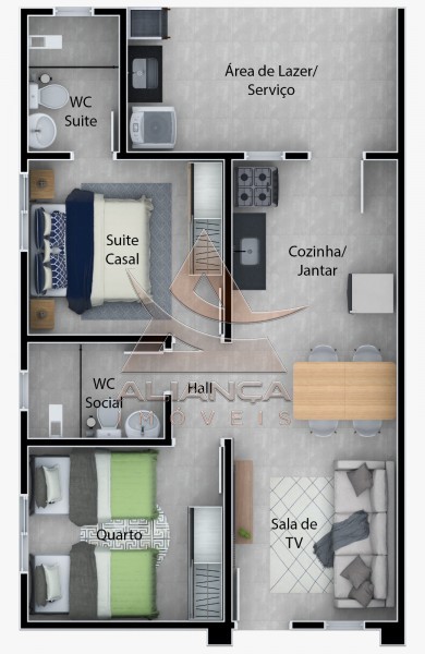 Aliança Imóveis - Imobiliária em Ribeirão Preto - SP - Casa - Parque das Gaivotas  - Ribeirão Preto